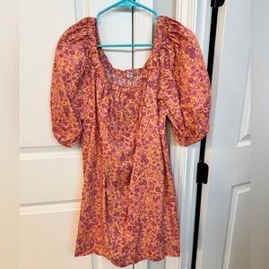 Old Navy Vibrant Floral Mini Dress